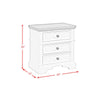 Ulysses Youth King UPH 5PC Bedroom Set in White