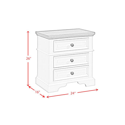 Ulysses Youth King UPH 5PC Bedroom Set in White