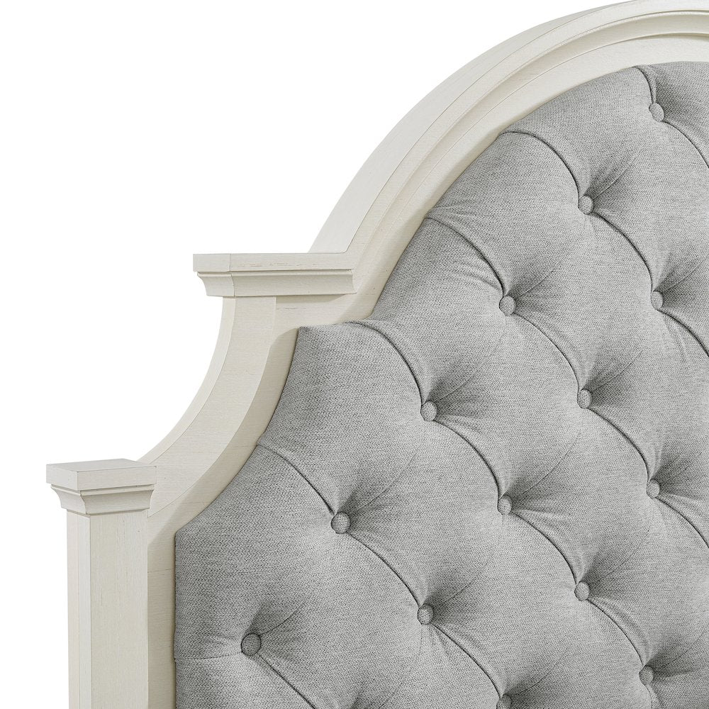 Ulysses Youth Queen UPH 5PC Bedroom Set in White