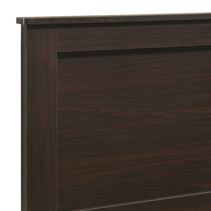 Santino Full Panel 5PC Bedroom Set in Espresso