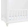 Alana Crib with Guardrails in White