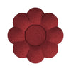 Pumpkin Swivel Chair and Ottoman in Red