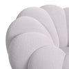 Pumpkin Swivel Chair and Ottoman in Grey