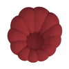 Pumpkin Swivel Chair and Ottoman in Red