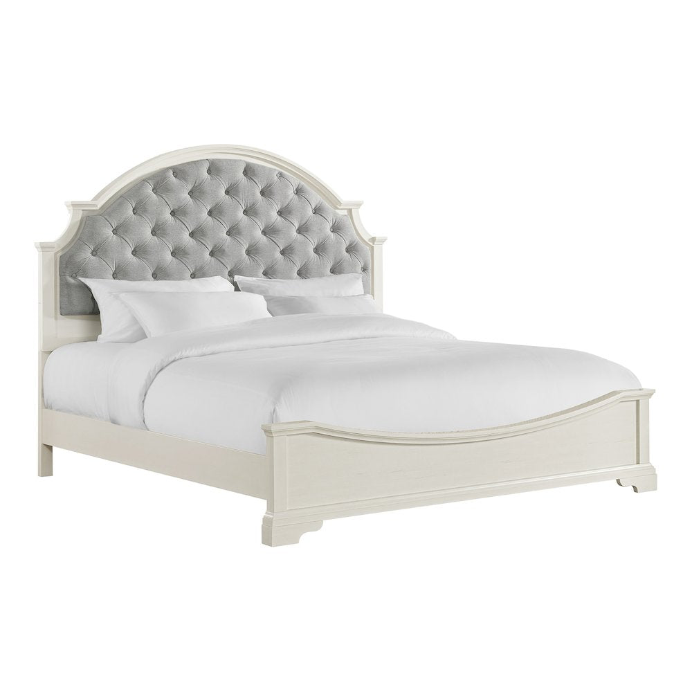 Ulysses Youth King UPH 5PC Bedroom Set in White