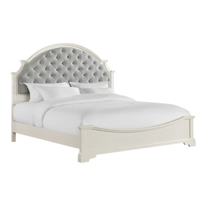 Ulysses Youth King UPH 5PC Bedroom Set in White
