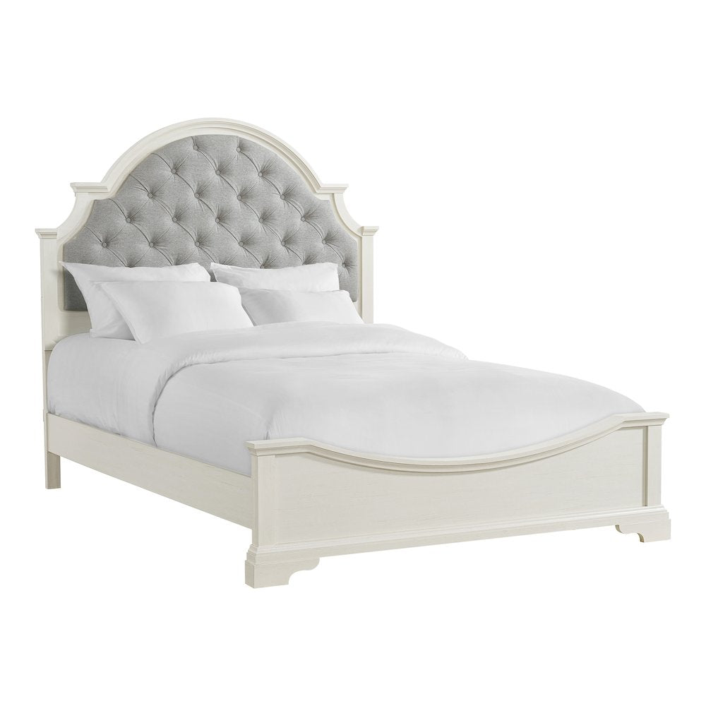 Ulysses Youth Queen UPH 5PC Bedroom Set in White