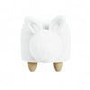 Thumper Rabbit Storage Stool in White