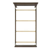 Santino Twin Panel 5PC Bedroom Set in Espresso