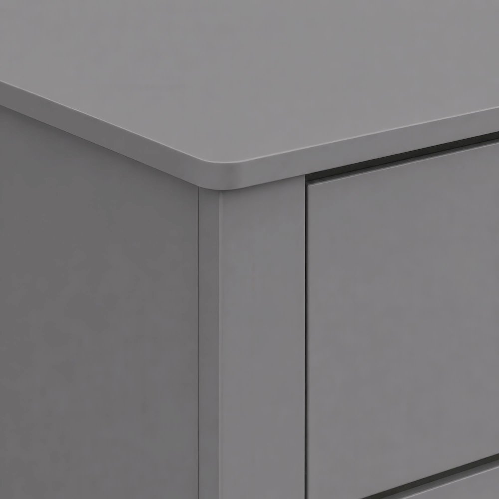 Santino Dresser and Mirror Set in Grey