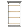 Santino Twin Panel 3PC Bedroom Set in Grey