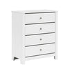 Santino 4-Drawer Chest in White