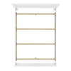 Santino Full Panel 3PC Bedroom Set in White