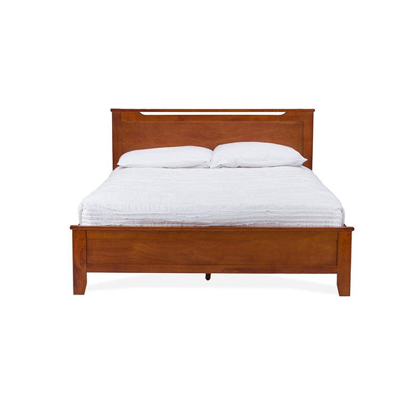 Baxton Studio Demitasse Brown Wood Contemporary Twin-Size Bed