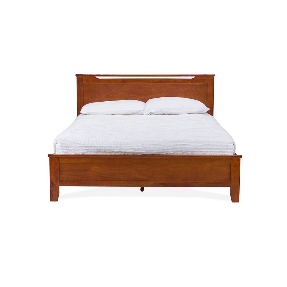 Baxton Studio Demitasse Brown Wood Contemporary Twin-Size Bed