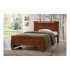 Baxton Studio Demitasse Brown Wood Contemporary Twin-Size Bed