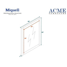 Miquell Mirror Natural