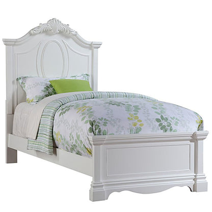 Estrella Full Bed White