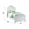 Estrella Full Bed White