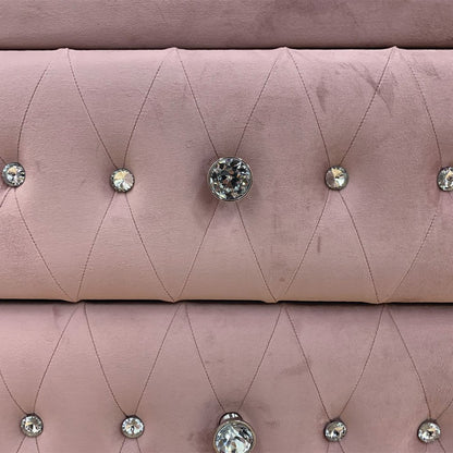 Reggie Chest Pink Fabric