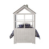 Tree House II Trundle (Twin), Weathered White & Washed Gray (37173)