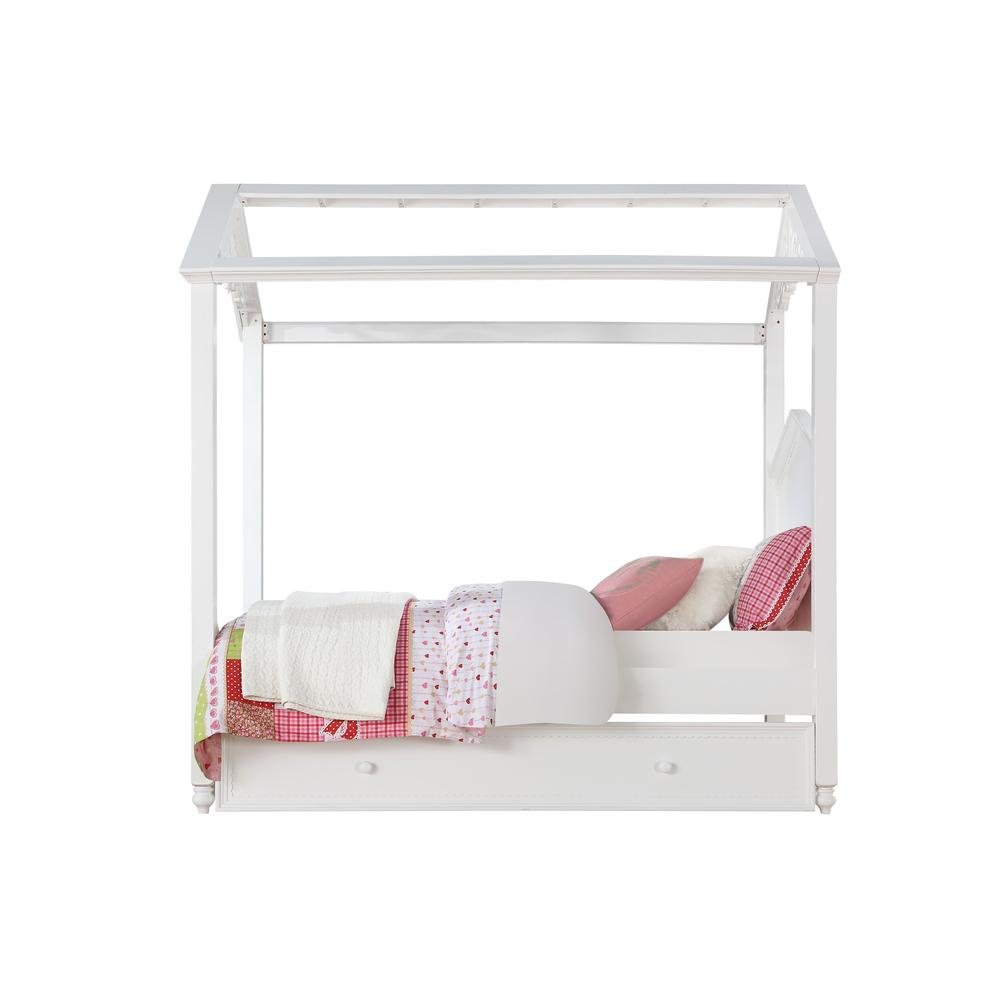Rapunzel Full Bed White
