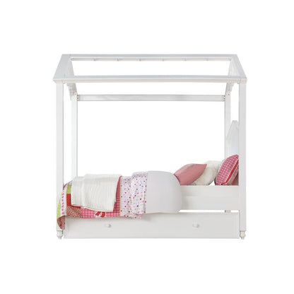 Rapunzel Full Bed White
