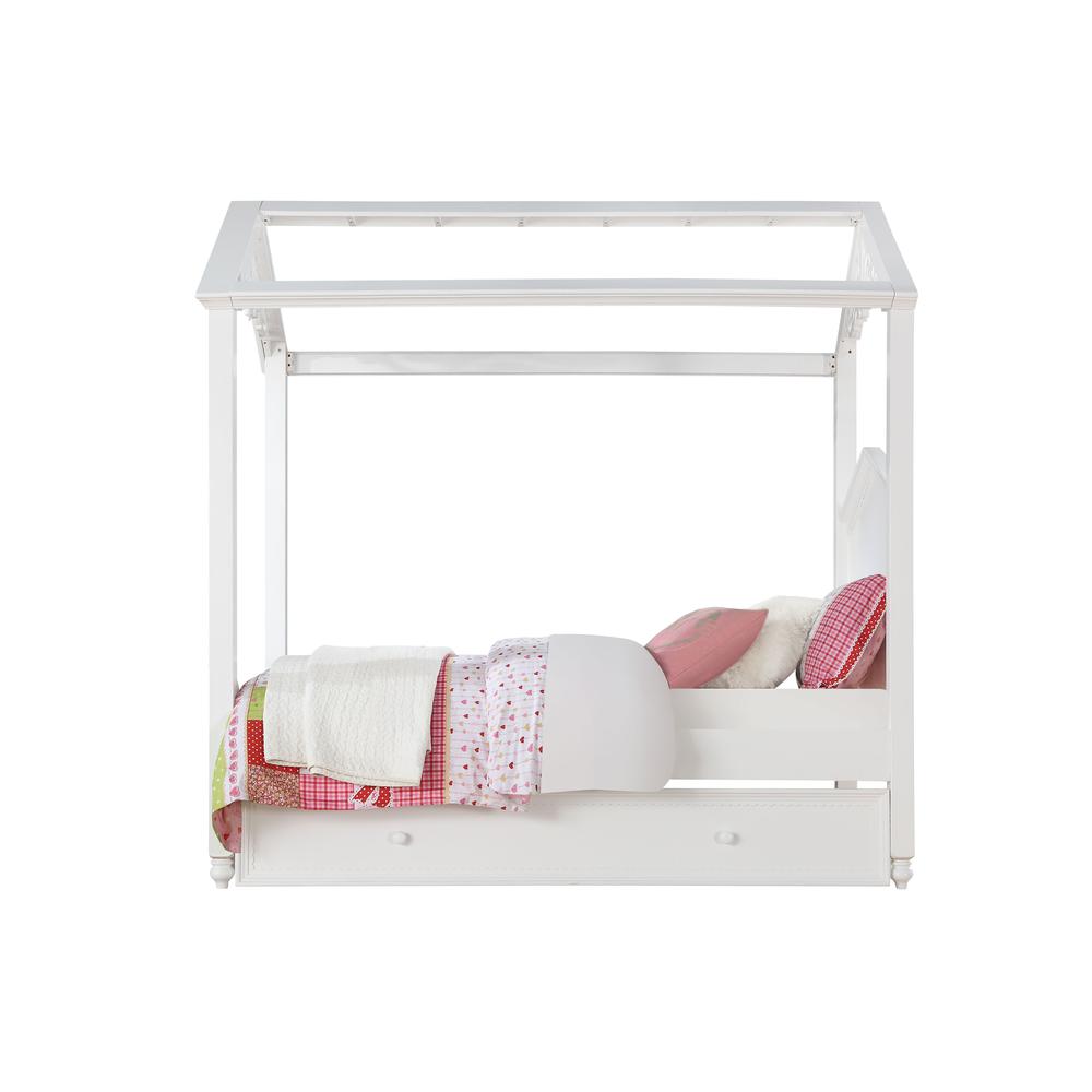 Rapunzel Twin Bed, White (1Set/2Ctn)