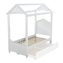Rapunzel Twin Bed White