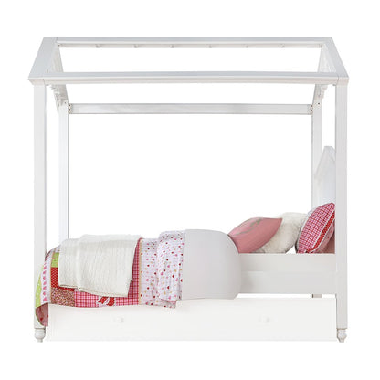 Rapunzel Twin Bed White