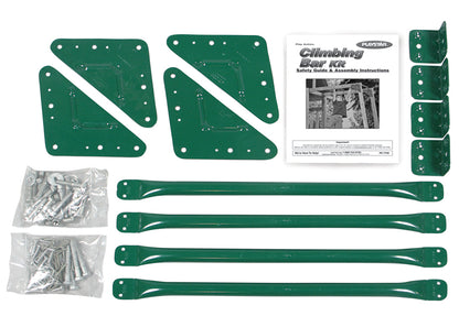 Climbing Bar Kit, Green Color