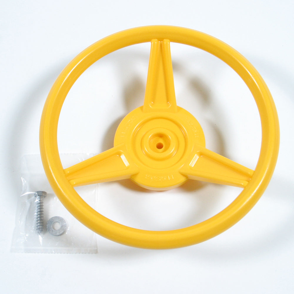 Steering Wheel, Yellow Color