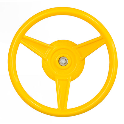 Steering Wheel, Yellow Color