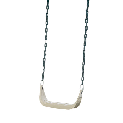 Rigid Swing Seat, White Color