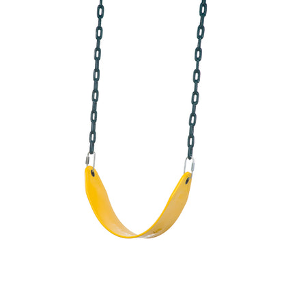 Swing Seat. Yellow and Gold Color