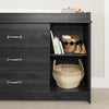 Tassio Changing Table, Gray Oak