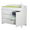 South Shore Cotton Candy Changing Table with Removable Changing Station, Pure White