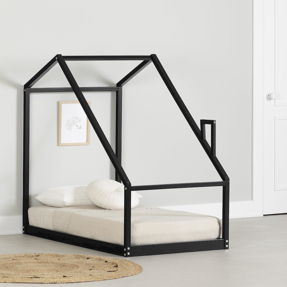 Sweedi House Bed, Black