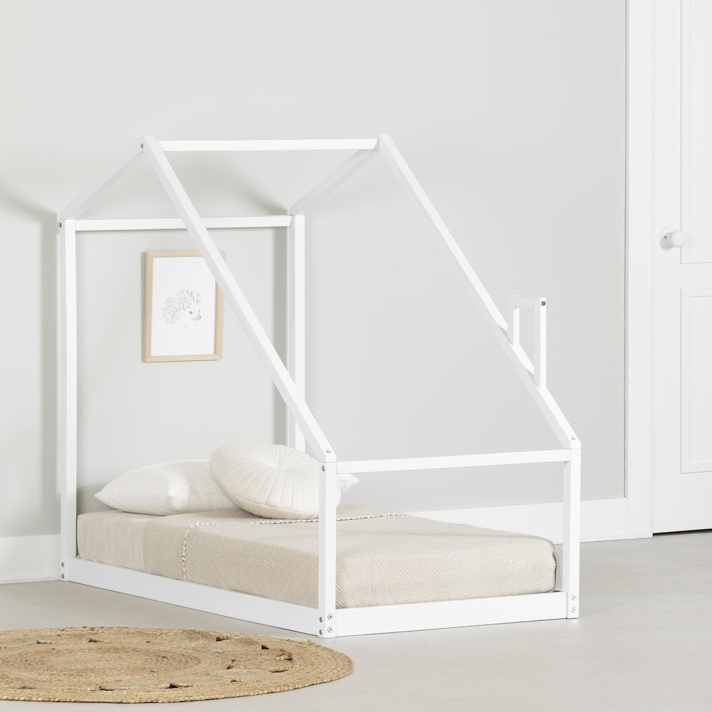 Sweedi House Bed, White