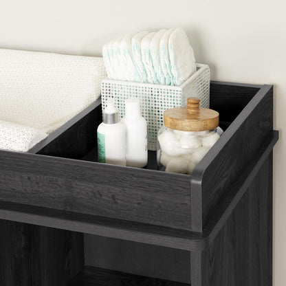 Tassio Changing Table, Gray Oak