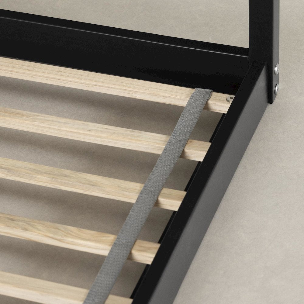 Sweedi House Bed, Black