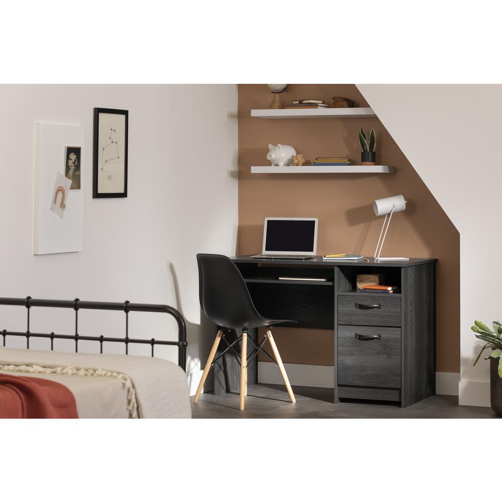 Tassio Desk, Gray Oak