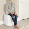 Sweedi Kids Stool, White