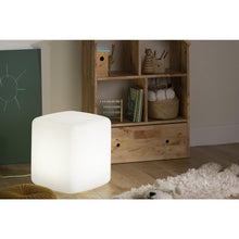 Sweedi Lighted Kids Stool, White