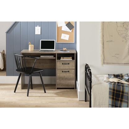 Tassio Desk, Weathered Oak