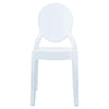 Baby Elizabeth Kids Chair Glossy White