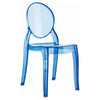 Baby Elizabeth Kids Chair Transparent Blue