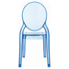 Baby Elizabeth Kids Chair Transparent Blue