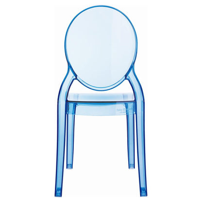 Baby Elizabeth Kids Chair Transparent Blue