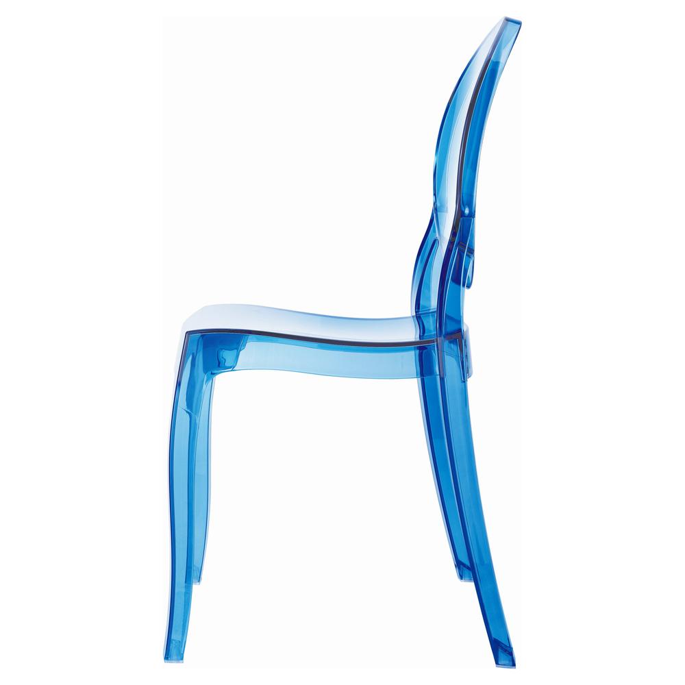 Baby Elizabeth Kids Chair Transparent Blue
